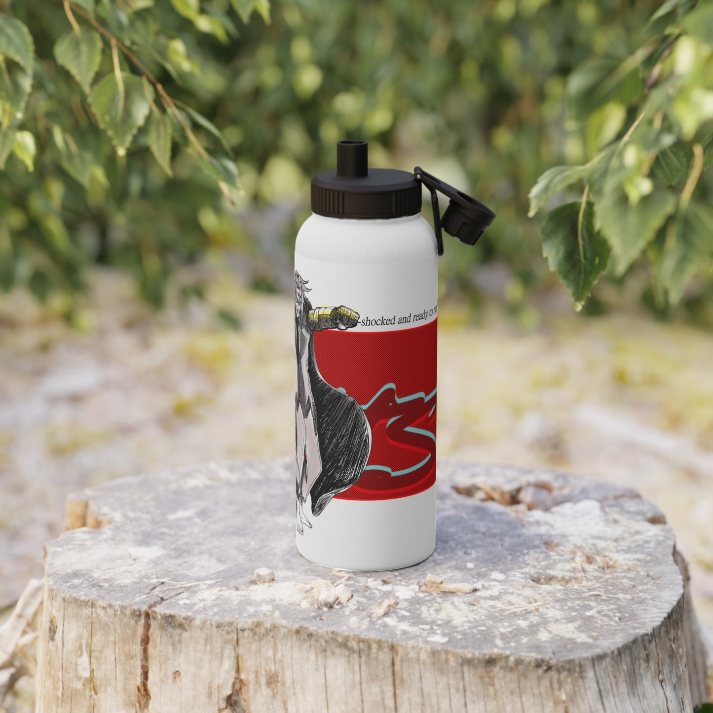 Blue's Publication OC Bundle: Stainless Steel Water Bottle + Poster | 3/4