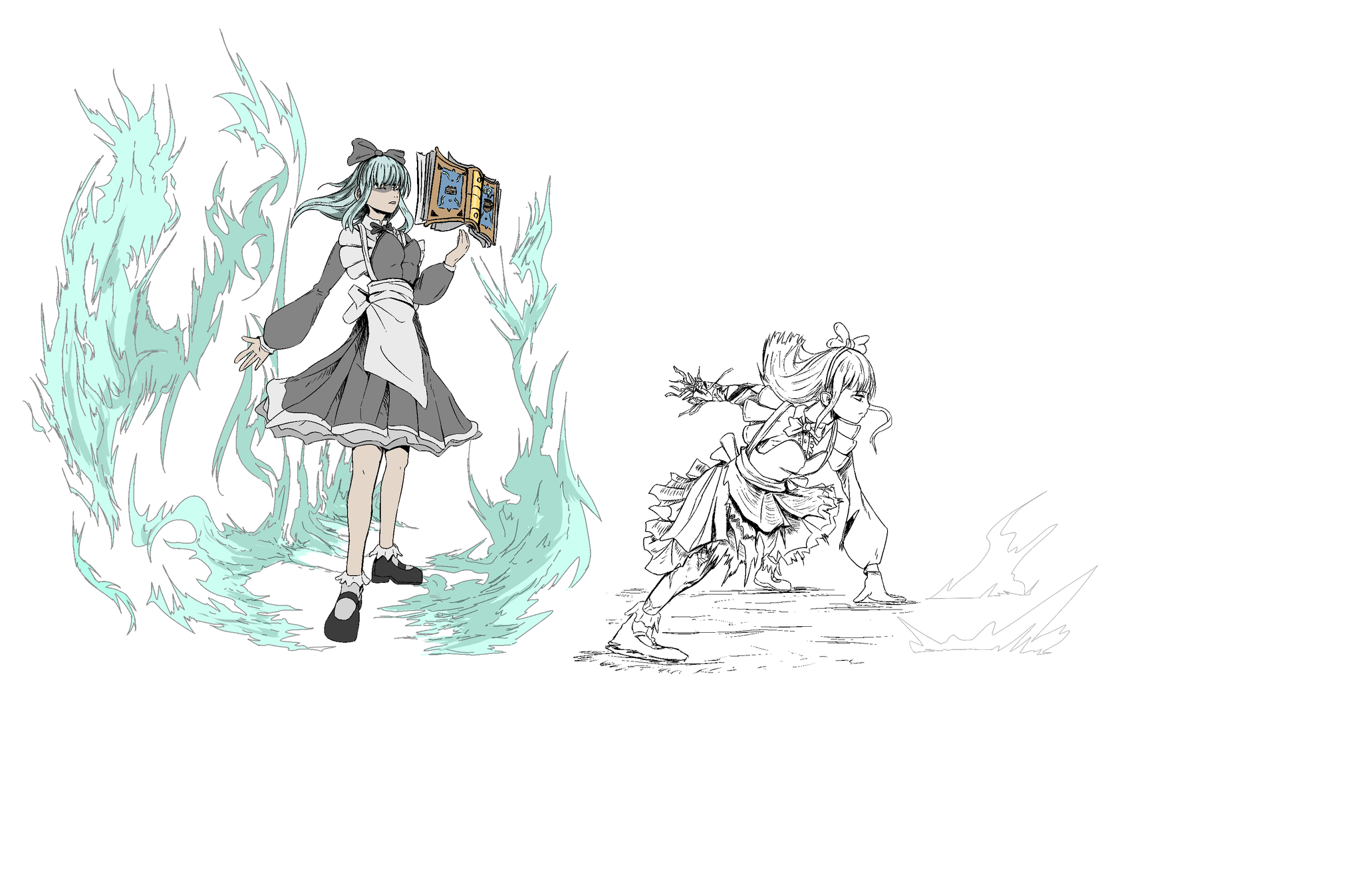 Pre-Production Character Concept Page