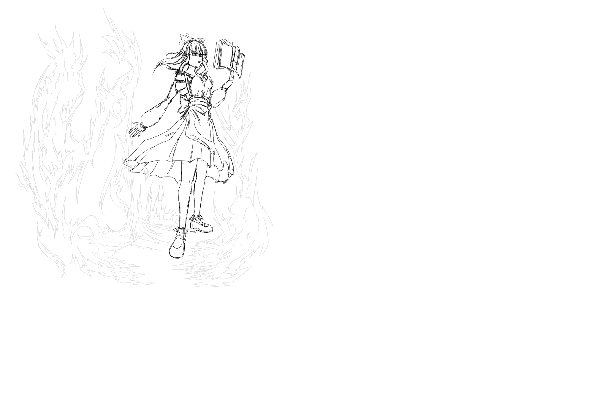 Pre-Production Character Concept Page
