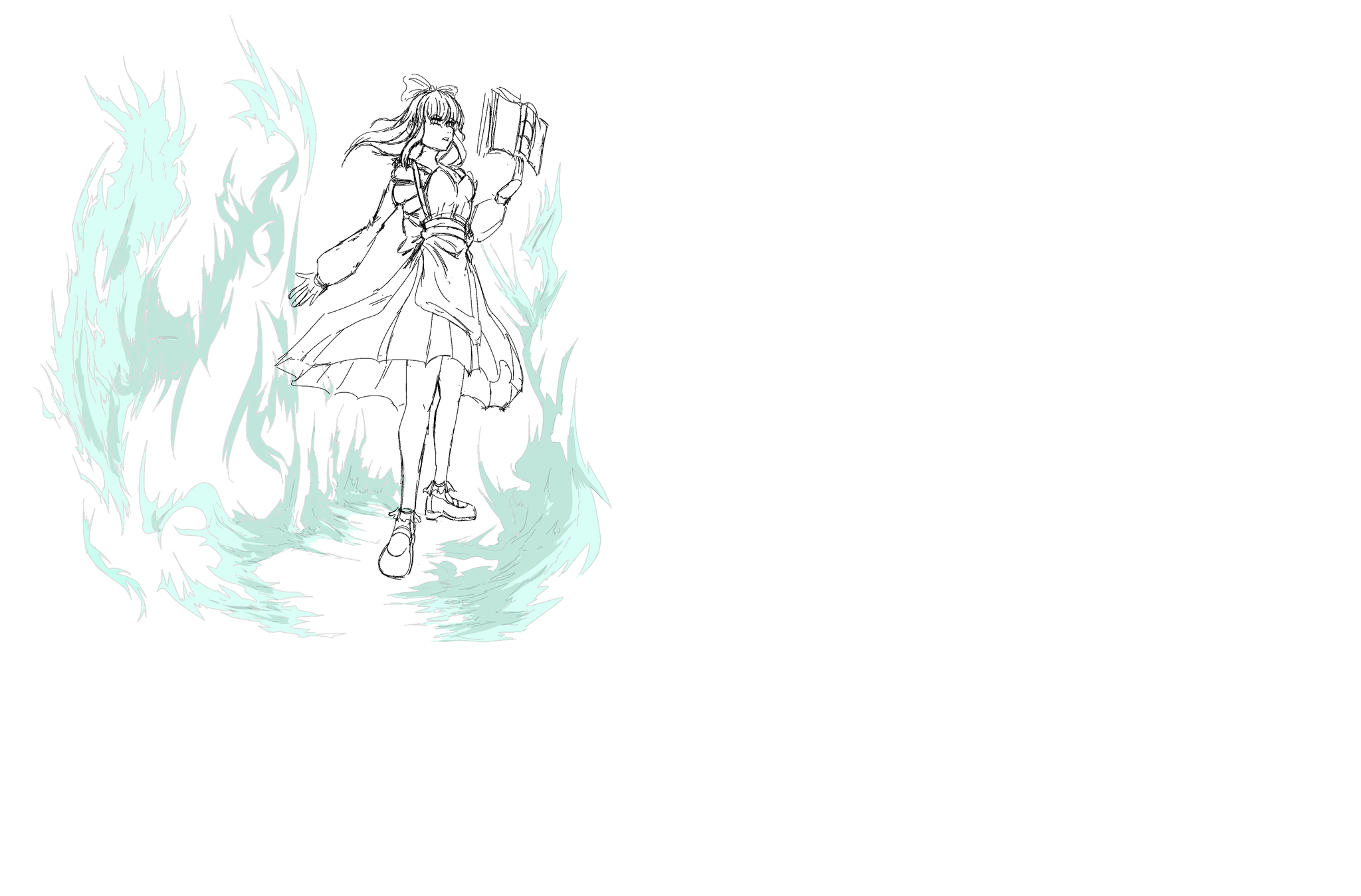 Pre-Production Character Concept Page